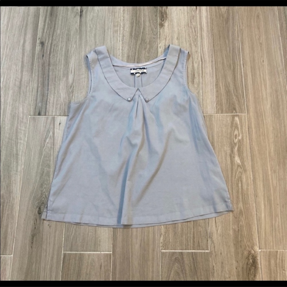 Comme Toi Sleeveless Top Size Medium